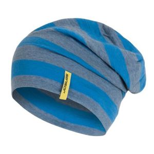 Čiapka Sensor Merino Wool modrá pruhy 16200197 L